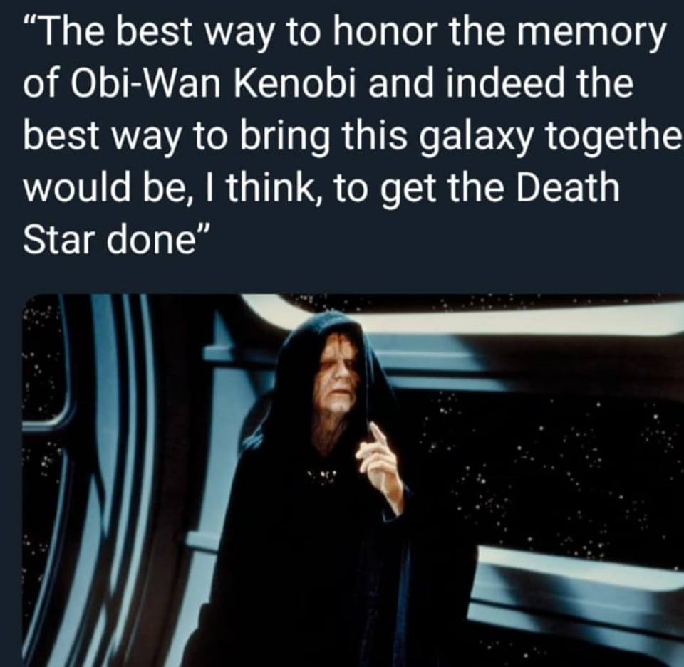 get the deathh star done